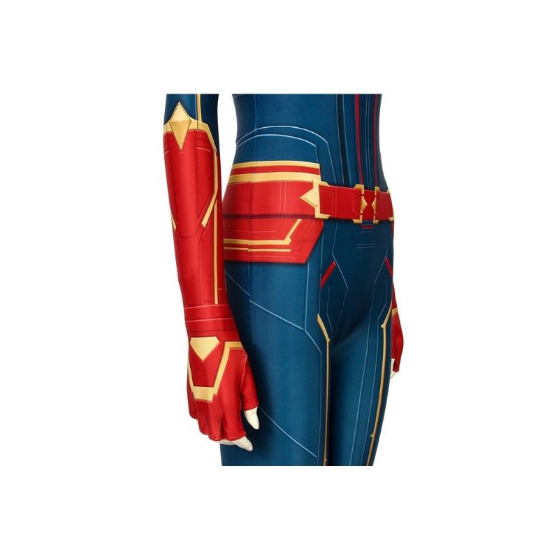 Captain Marvel Digital Printed Cosplay Costume for Fans - Coscosmos