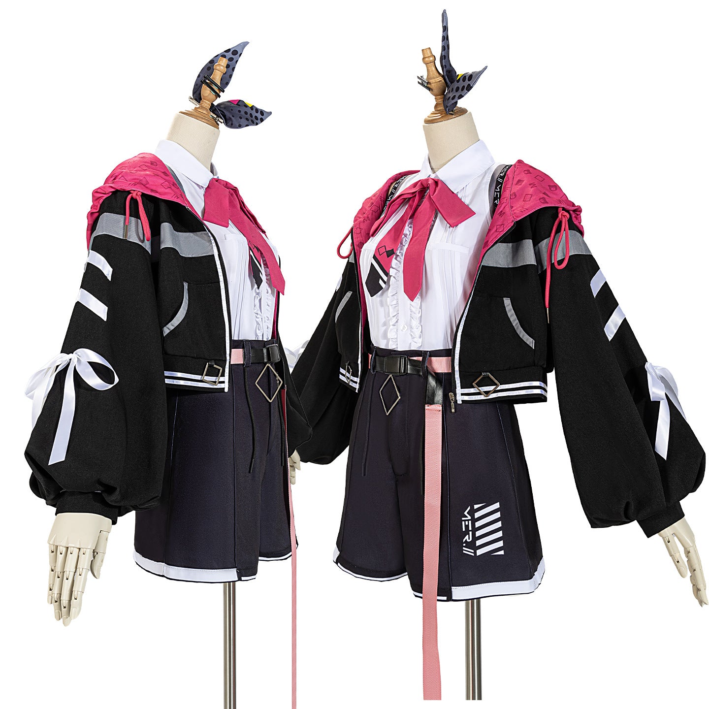 VTuber Rainbow Society Kurumochi Mero 2D Cosplay Anime Game Costume - Halloweez