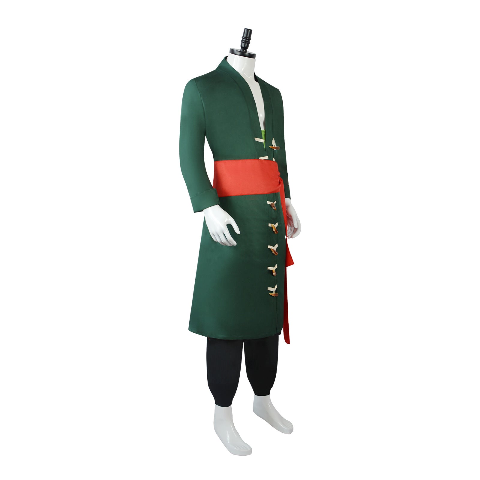 One Piece Roronoa Zoro Wano Country Cosplay Costume - Premium Quality Anime Cosplay Outfit - Halloweez
