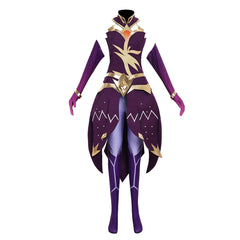 Stunning Luxanna Crownguard Cosplay Costume | The Lady of Luminosity Battle Outfit from Halloweez