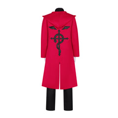 "Fullmetal Alchemist Edward Elric cosplay costume - movie-style anime role-playing outfit." - Halloweez