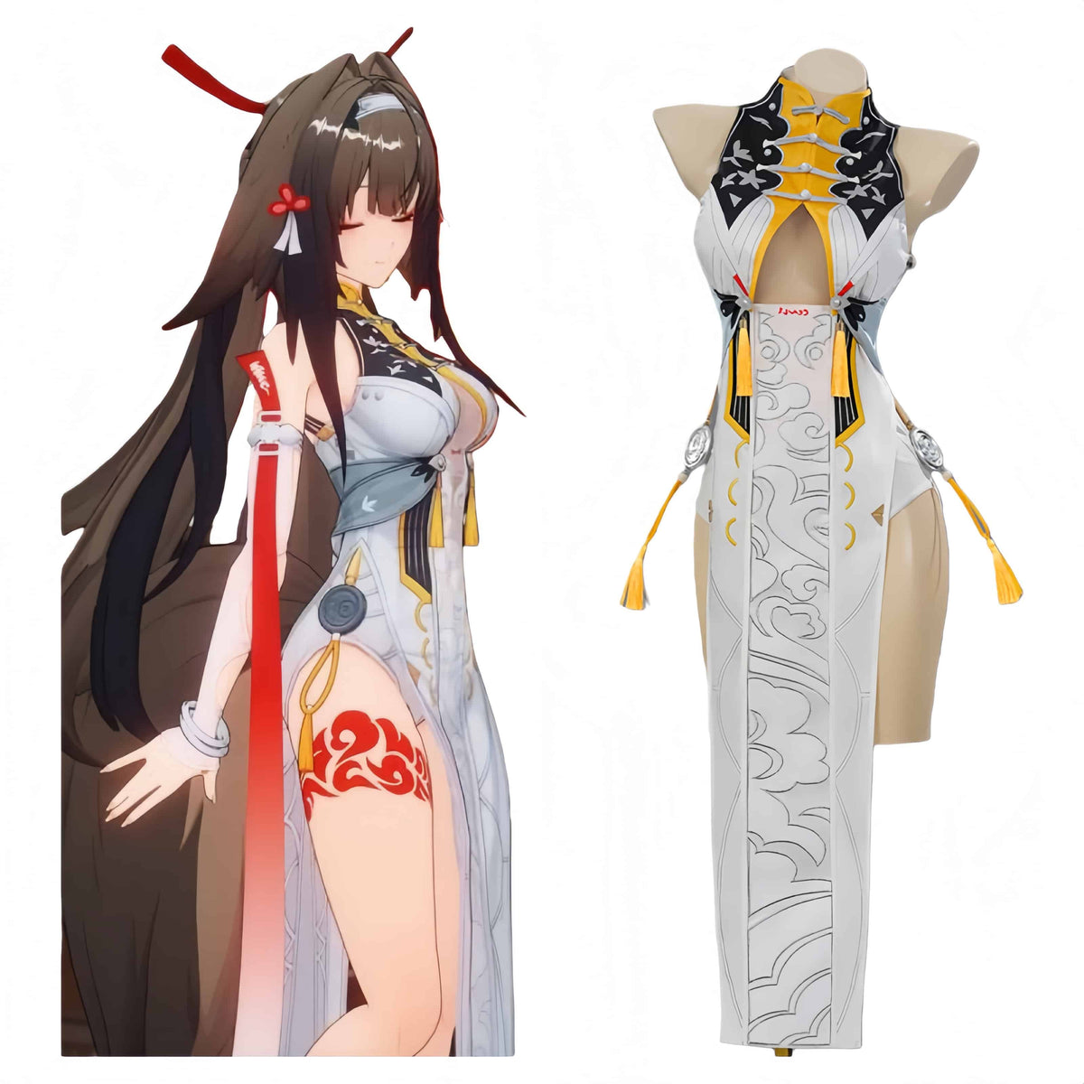 Complete Zenless Zone Zero – Ye Liuguang Full Set Character Cosplay Costume Outfit