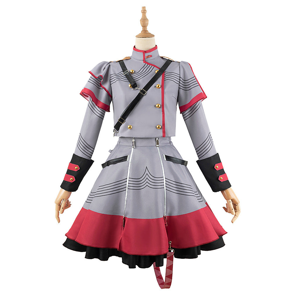 Virtual Vtuber Synthesizer V Teto Kasane Anime Costume Set - High Quality Cosplay Outfit - Halloweez