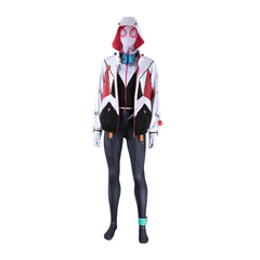 Spider-Man: Across the Spider-Verse Gwen Stacy Ghost-Spider Cosplay Costume - Halloweez