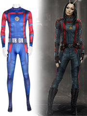 2023 New Marvel Guardians of the Galaxy 3 Cosplay Star Lord Jumpsuit Halloween Performance Costume - Halloweez