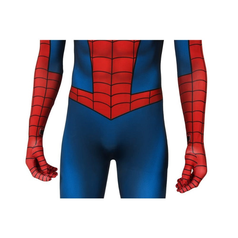 Halloweez Spider-Man 3D Zentai Suit - Exciting PS4 Cosplay Outfit for Halloween