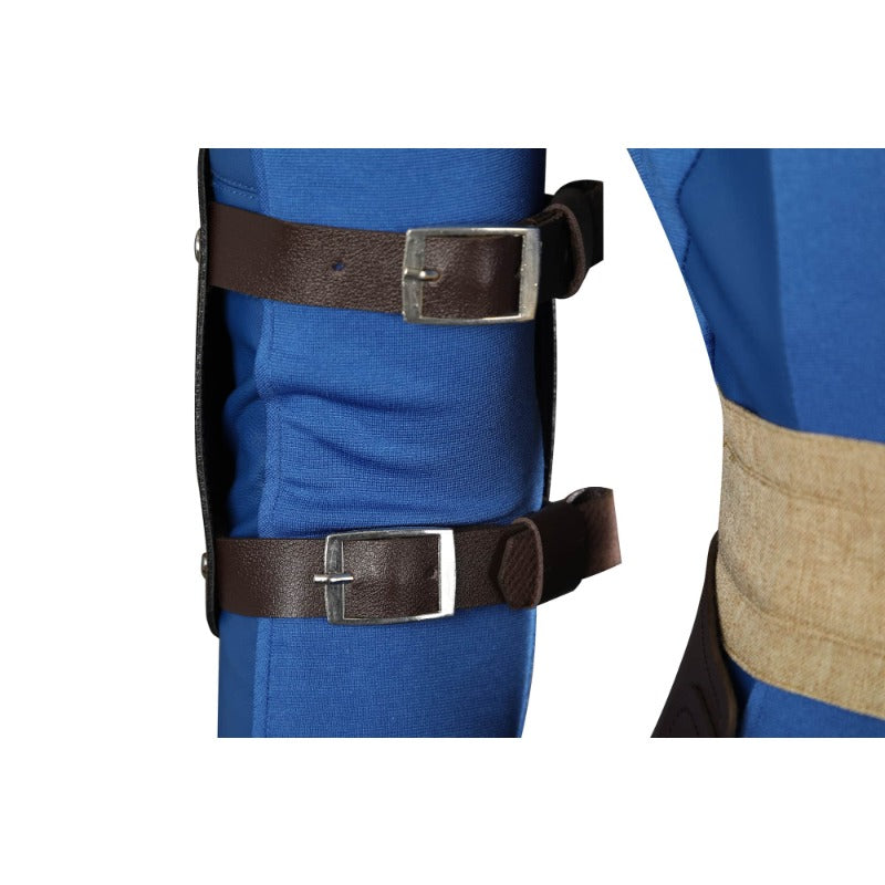 Halloweez Exclusive: Fallout Overseer Hank Cosplay Costume for Men - Perfect for Halloween Carnivals - Halloweez