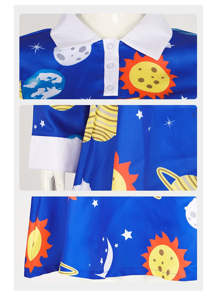 Magic School Bus Cosplay Dress - The Magic School Bus Anime Costume for Cosplay - Halloweez