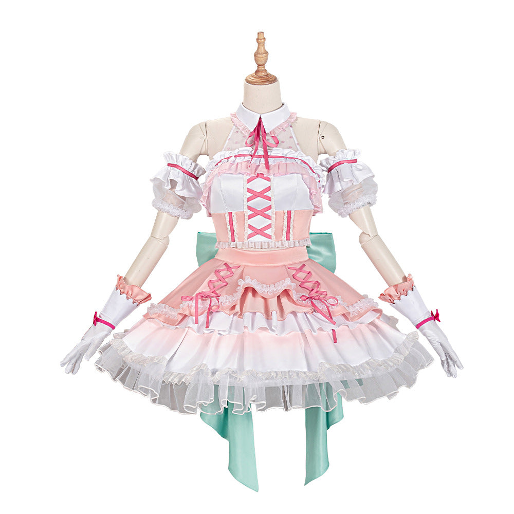 Bangdream Maruyama Aya Cosplay Costume Anime Game Outfit for Women - Halloweez