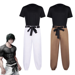 Jujutsu Kaisen Cosplay Costume - Toji Fushiguro, Mai Zenin, Suguru Geto Outfit for Halloween and Anime Events