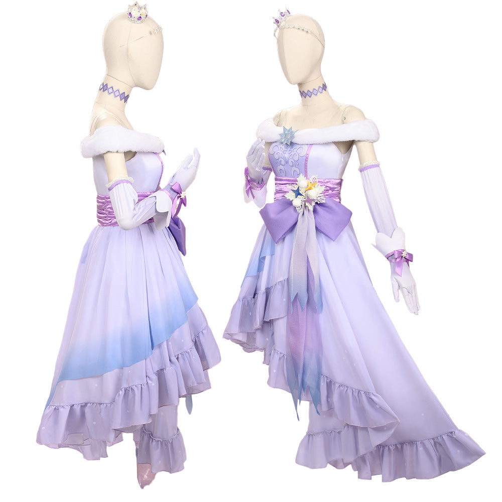 Uma Musume Admire Vega Christmas 2D Cosplay Anime Game Costume Women's Dress Set - Halloweez