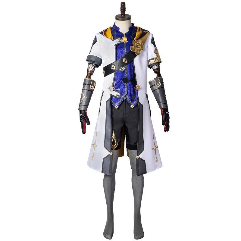 Halloweez Albedo Cosplay Costume - Premium Genshin Impact Dress Up Outfit