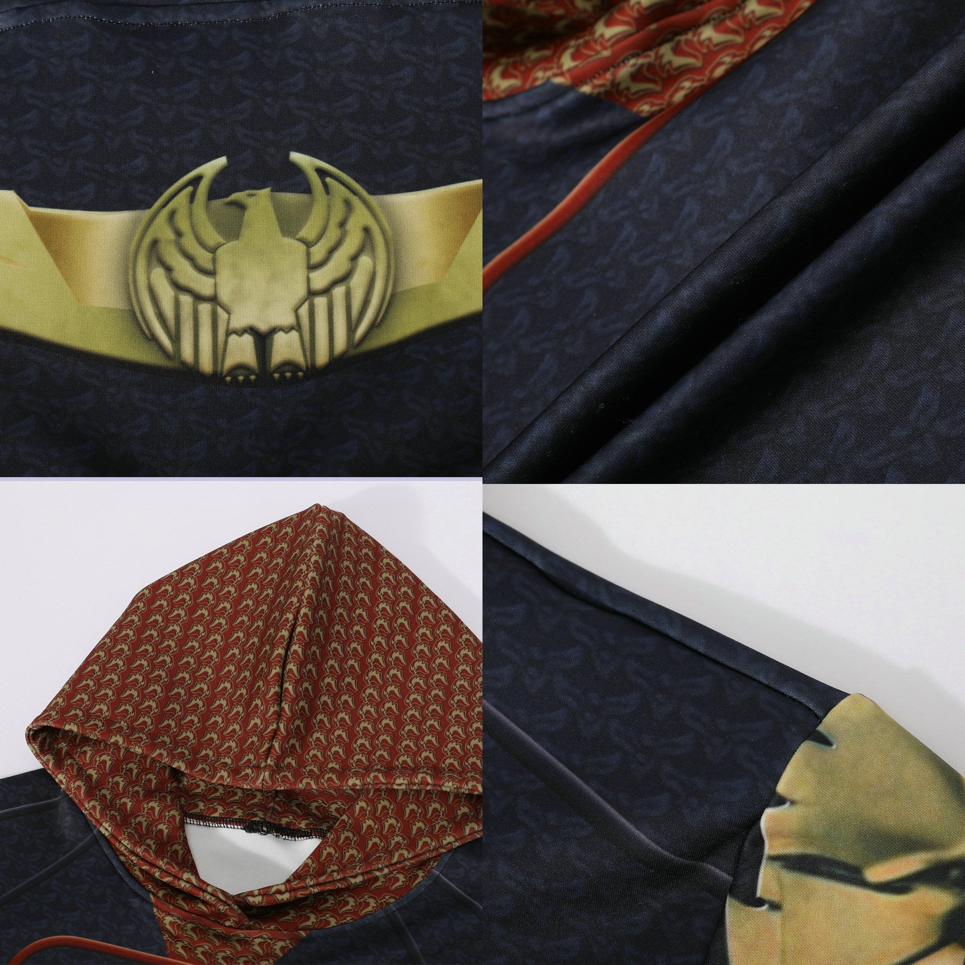 The Boys Cosplay Costume Homelander The Deep Starlight Hoodie for TV Show Fans - Halloweez