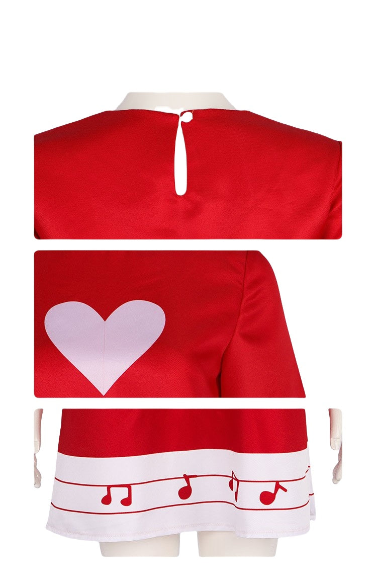 Hazbin Hotel Charlie Morningstar Princess Dress Cosplay Halloween Costume - Anime Cosplay Outfit