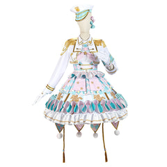 Bangdream Kokoro Tsurumaki Cosplay Costume Anime Game Dress Outfit - Halloweez