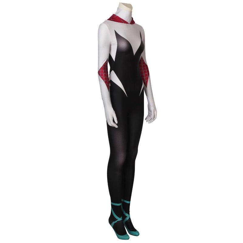 Halloweez Spider-Gwen Cosplay Bodysuit - Gwen Stacy Ver2 Costume