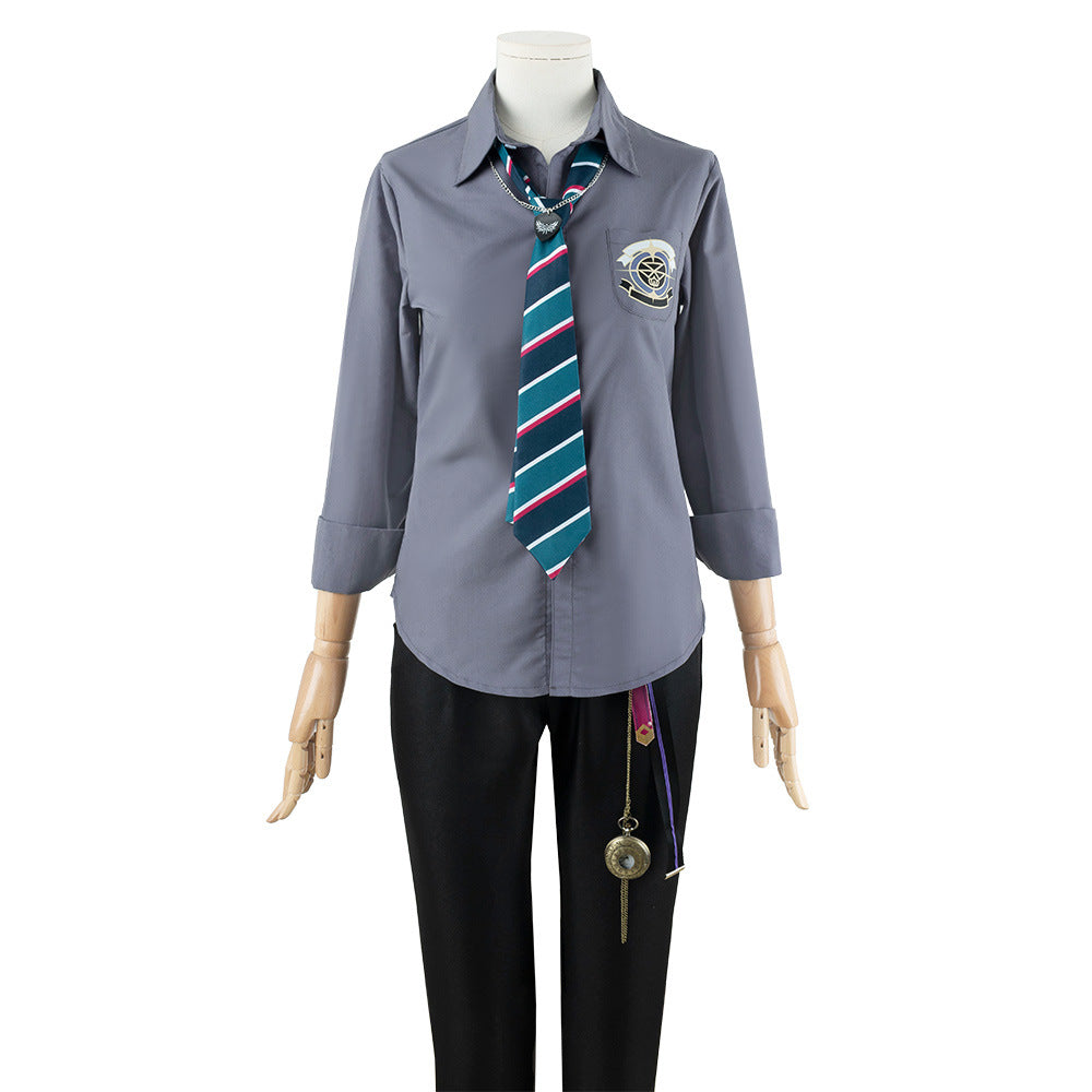 VTuber VOLTACTION Hibari Watarai Anime Cosplay Costume Set - Semi-Anniversary Edition - Halloweez