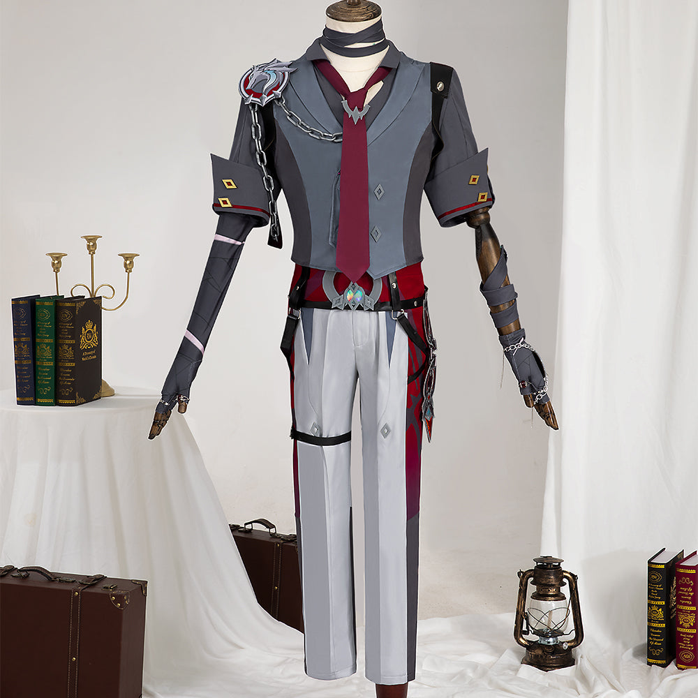 Halloweez Genshin Impact Wriothesley Cosplay Costume for Men