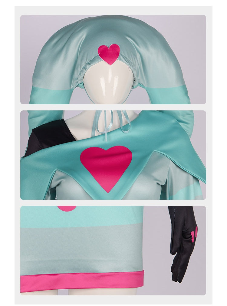 Hell Hotel Fizzarolli Cosplay Costume Hazbin Hotel Fizzarolli Dress Stage Performance Clothing