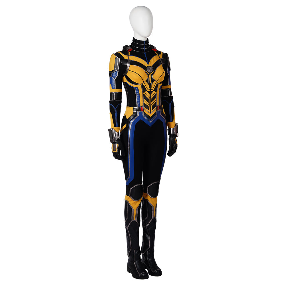 Halloweez Wasp Costume from Ant-Man and the Wasp: Quantumania - Women's Superhero Cosplay Suit