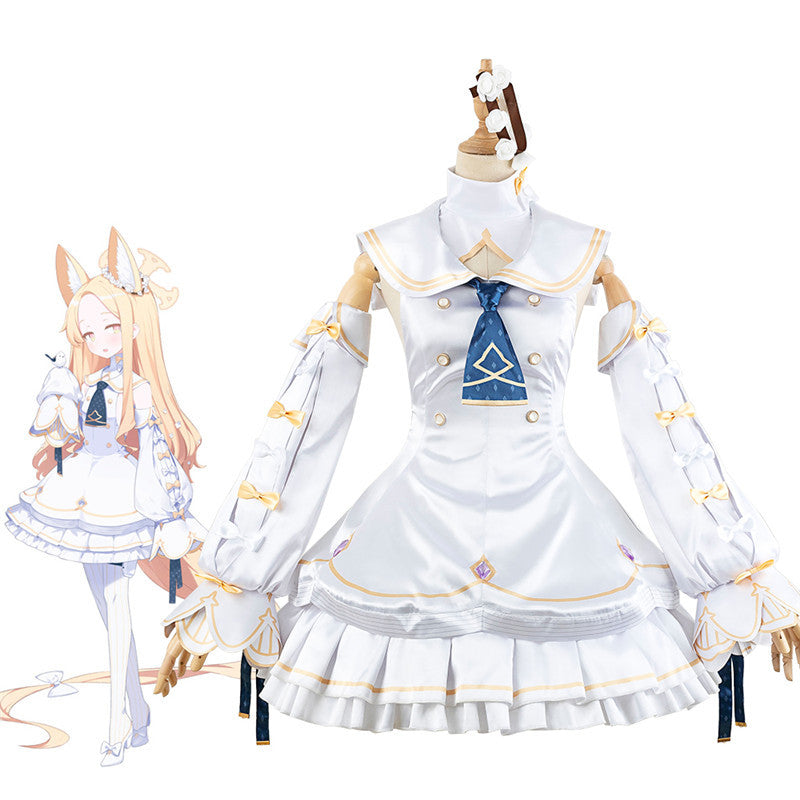 Blue Archive Hyakkiyako Seia Anniversary 2D Anime Clothing Set - Cosplay Costume - Halloweez
