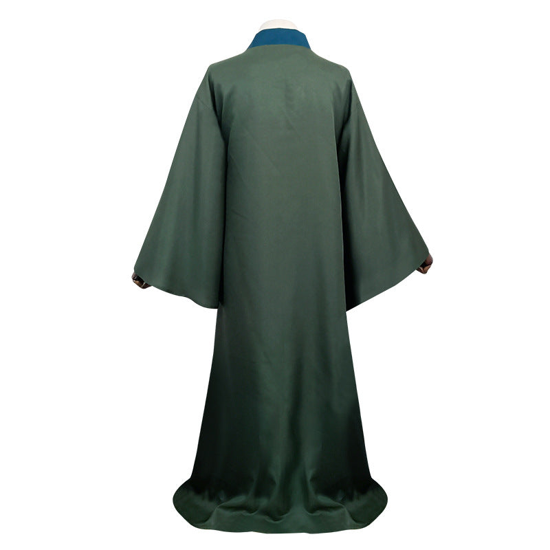 Lord Voldemort Cosplay Costume Black Magic Robe for Halloween and Stage Performance - Halloweez