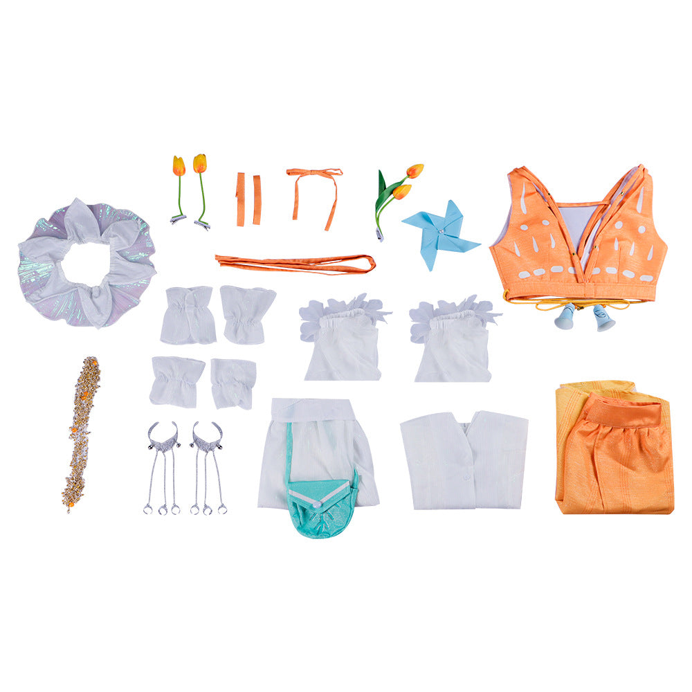 Fifth Personality cos Gardener costume Tulip Dream cosplay game role play dress - Halloweez