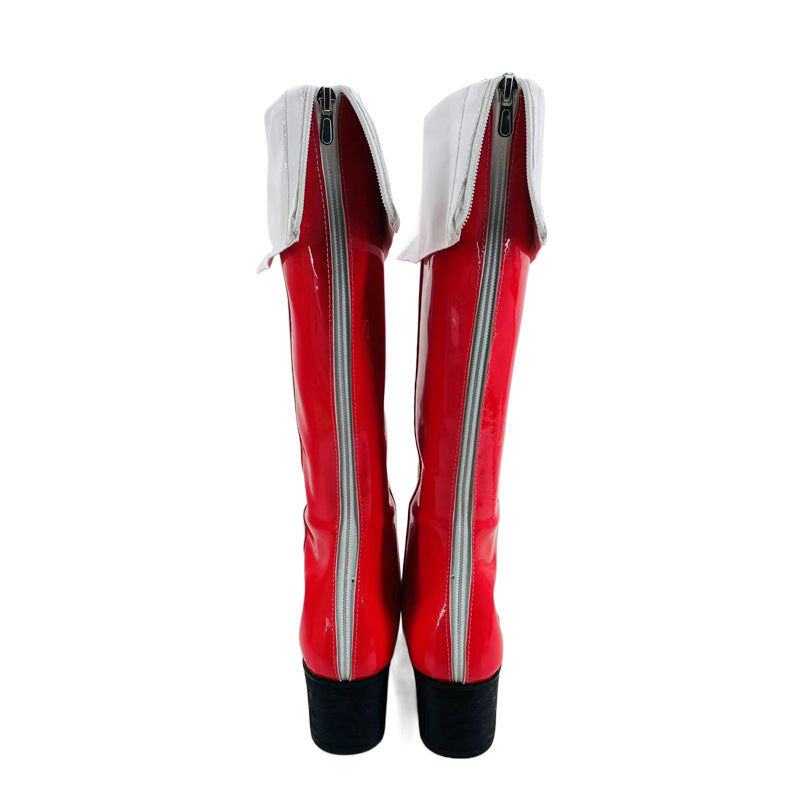 1110 Magical Girl Sakura Kyoko Cosplay Shoes for Anime Conventions and Performances - Halloweez