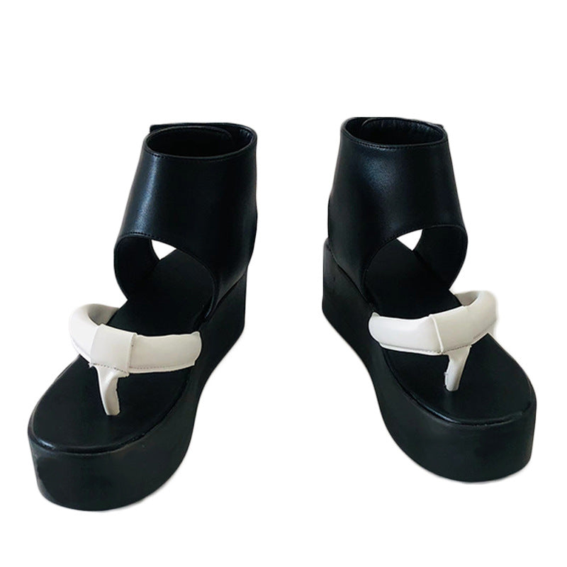 Genshin Impact Kaedehara Kazuha Cosplay Shoes - Maple Leaves Chasing the Wild Waves - Halloweez