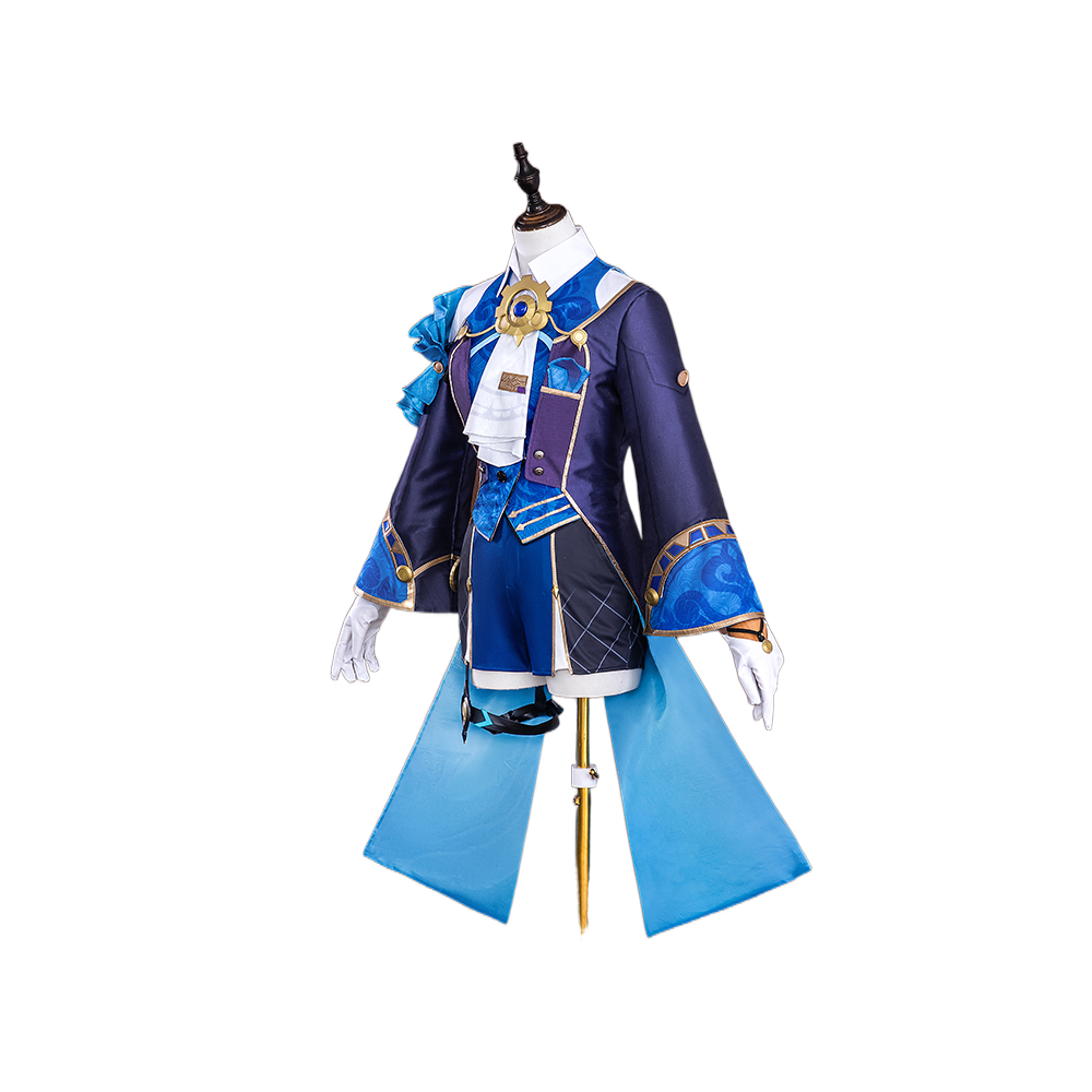 Conjunto de cosplay de Misha para Halloween: peluca y uniforme de aventurera de Honkai: Star Rail