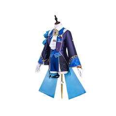 Conjunto de cosplay de Misha para Halloween: peluca y uniforme de aventurera de Honkai: Star Rail