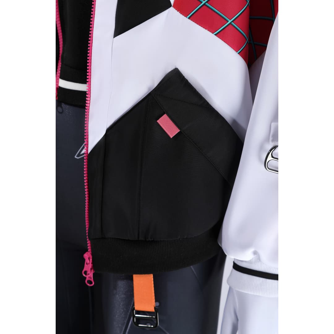 Spider-Man: Across the Spider-Verse Gwen Stacy Ghost-Spider Cosplay Costume - Halloweez