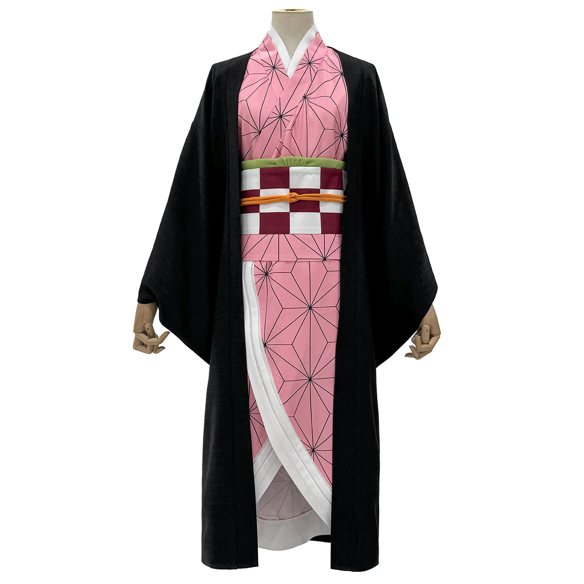 Official Nezuko Kamado Demon Slayer Corps Uniform Kimono Cosplay Costume