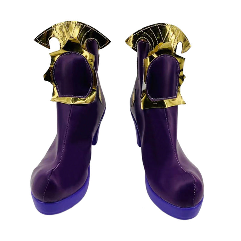 Genshin Impact Electro Cicin Mage Cosplay Shoes for Anime Conventions - Halloweez