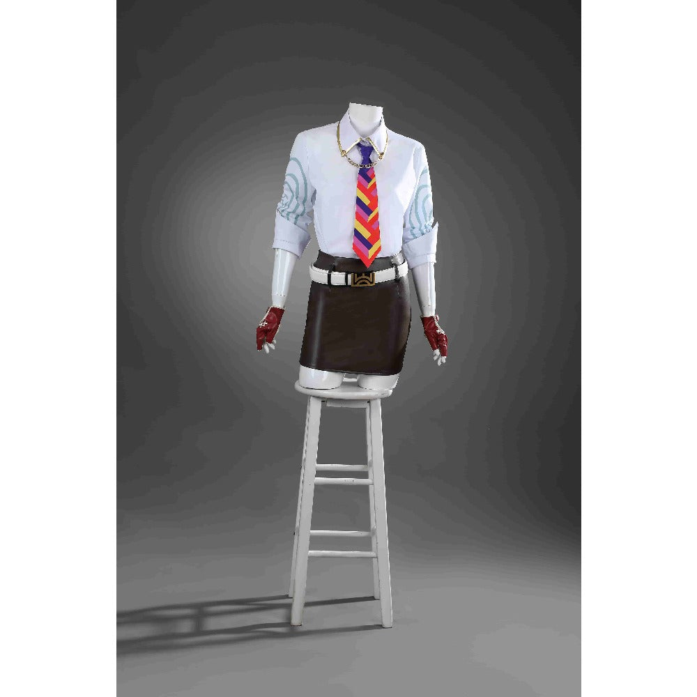 Valorant Genderbent Chamber Cosplay Costume Full Set | Stylish Female Chambourne Outfit - Halloweez