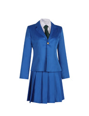 Detective Conan Kudo Shinichi Teitan High School Uniform Cosplay Costume Full Set - Halloweez