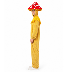 Adult Mushroom Cosplay Costume, Custom Outfit for Halloween & Forest Theme Party