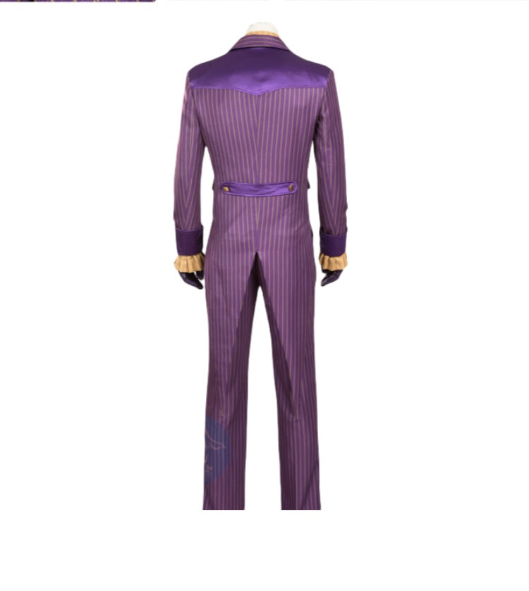 Manlu Yunxiao Arkham Asylum Joker Men's Cosplay Suit Halloween COSPLAY Costume Men - The Dark Knight Movie - Halloweez