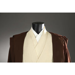 Halloweez Obi-Wan Kenobi Cosplay Costume - Full Set Including Robe and Cloak for Halloween - Halloweez