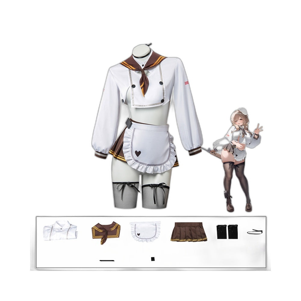 Victory Goddess Brid Cosplay Costume - Nikke Goddess of Victory Game Outfit - Halloweez