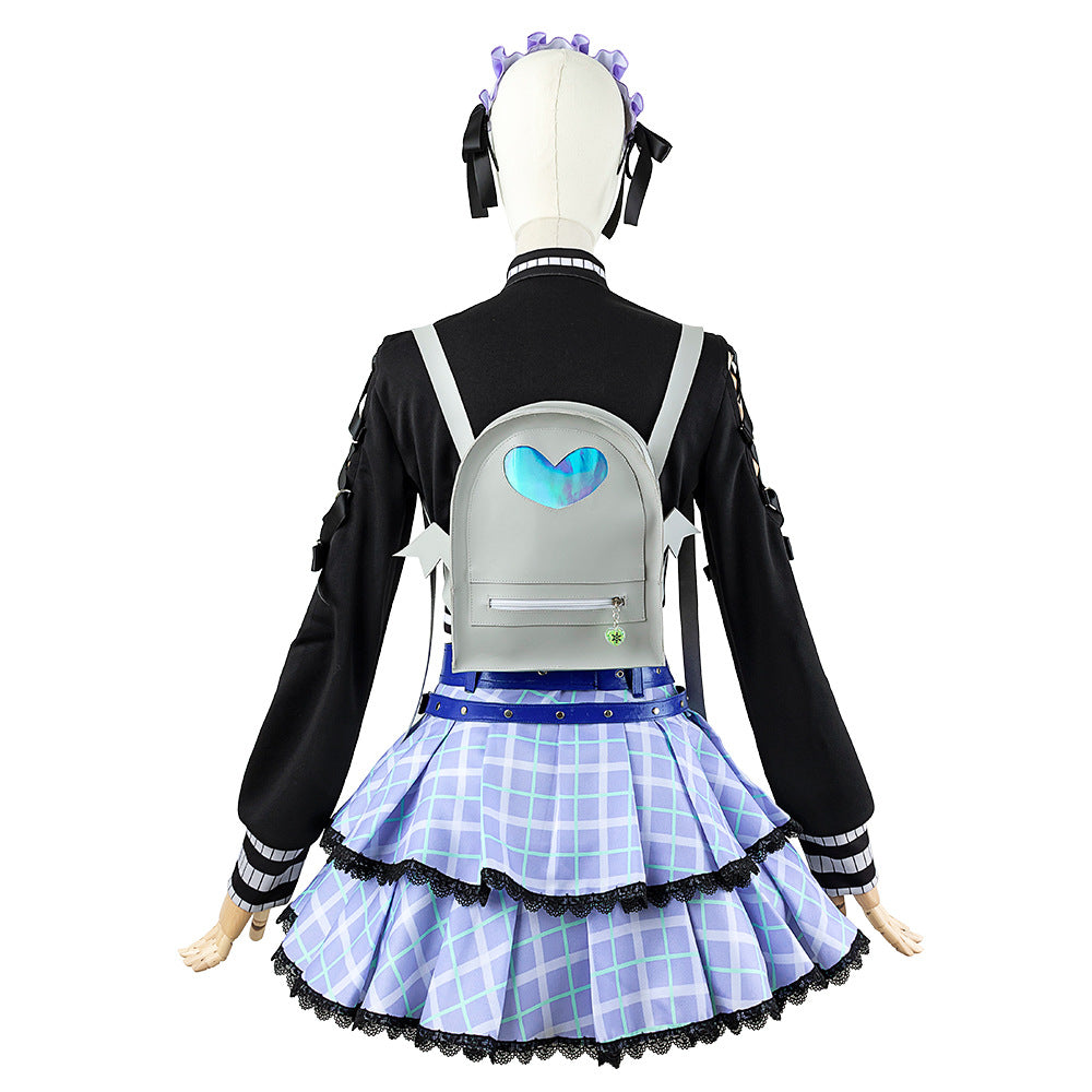 Sekai Project Higashikumo Ena Anime Costume Full Set Free Shipping 2D Cake Short Skirt Women's Outfit - Halloweez