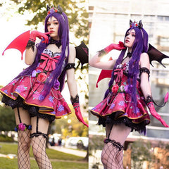 Halloweez Lovelive Cosplay Costume - Little Devil Kotori Honka Umi Nico Women Dress - Halloweez