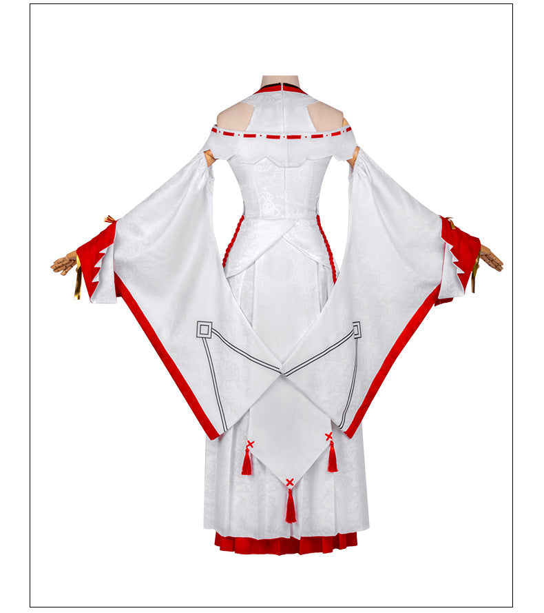 Dragon Clan Kaguya Cosplay Costume 2D Anime Clothing Female Full Set - Halloweez