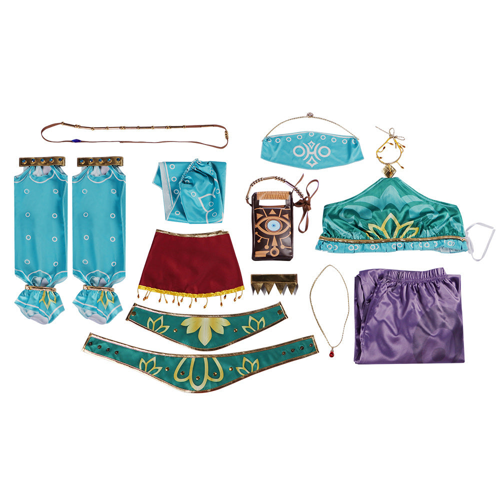 The Legend of Zelda: Tears of the Kingdom Princess Zelda Cosplay Costume for Halloween and Game Events - Halloweez