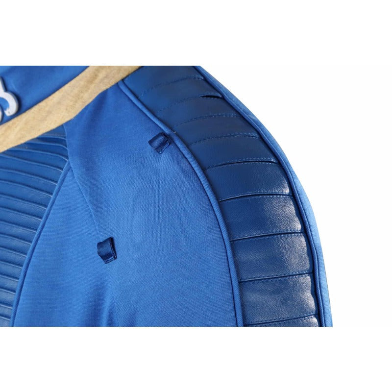 Halloweez Exclusive: Fallout Overseer Hank Cosplay Costume for Men - Perfect for Halloween Carnivals - Halloweez