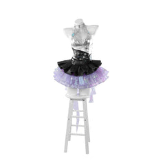 NARAKA: BLADEPOINT Blue Dream Soundwave Series Band Lead Singer Cosplay Costume - Halloweez