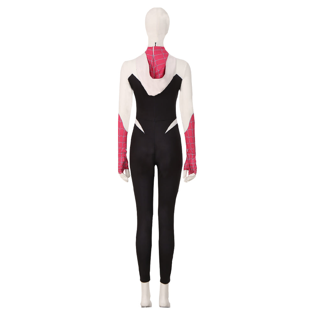 Halloweez Spider-Man Women's Cosplay Jumpsuit Costume Outfit