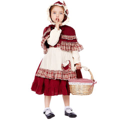 Halloweez Children's Red Riding Hood Costumes for June 1 Stage Play and Christmas - Halloweez