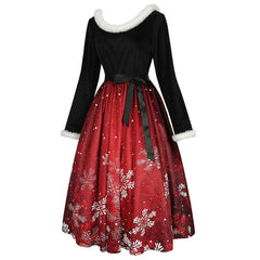 Halloweez Christmas Theme Printed Dress for Family Festive Celebrations - Halloweez