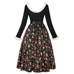 Halloweez Christmas Theme Printed Dress for Family Festive Celebrations - Halloweez